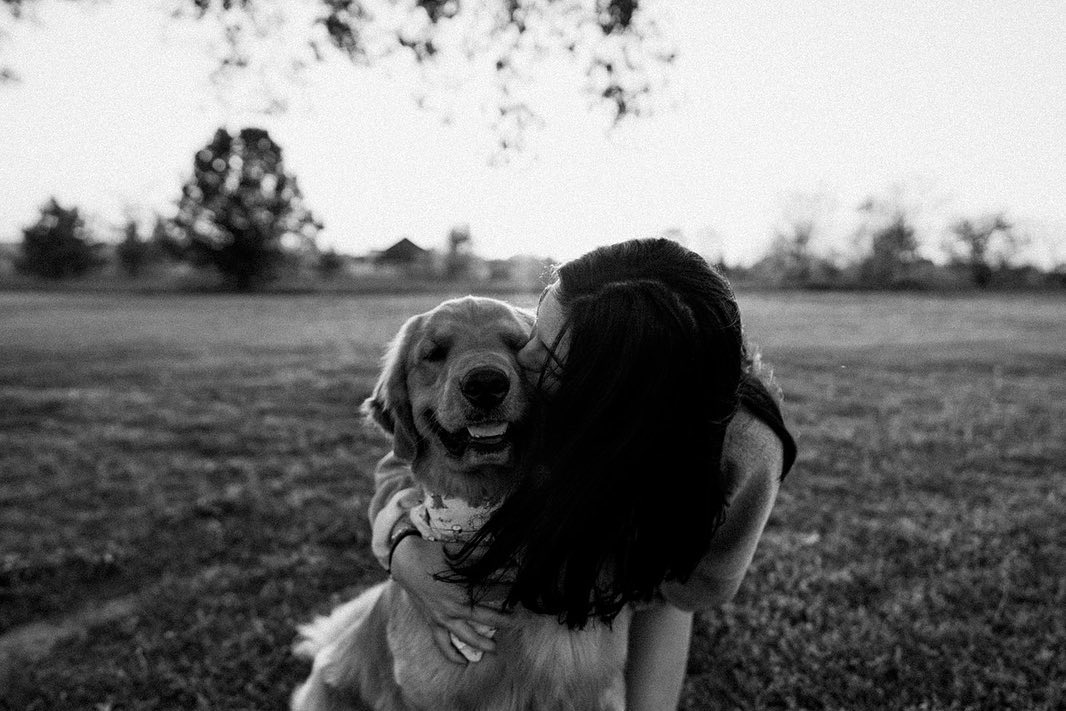 Alison Appleby and Her Adorable Golden Retriever Service Dog