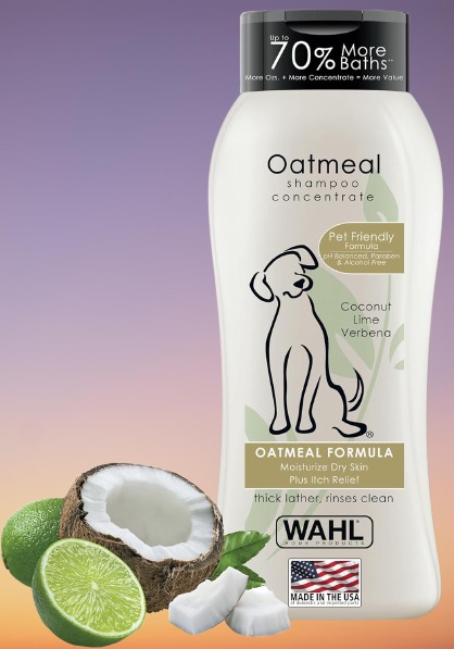 Wahl Oatmeal Dog Shampoo