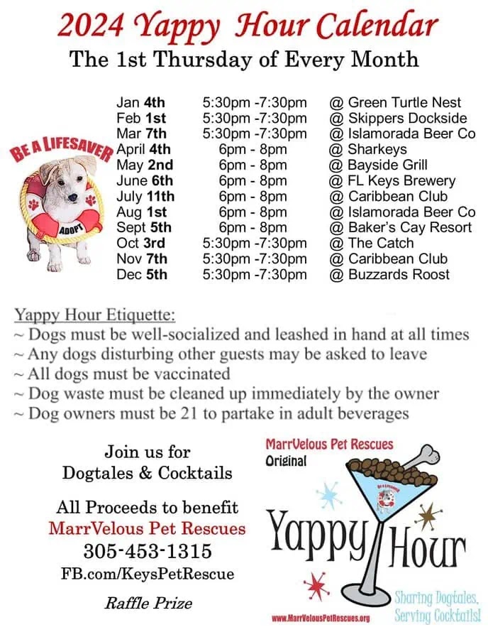 MarrVelous Pet Rescues' Happy Hour