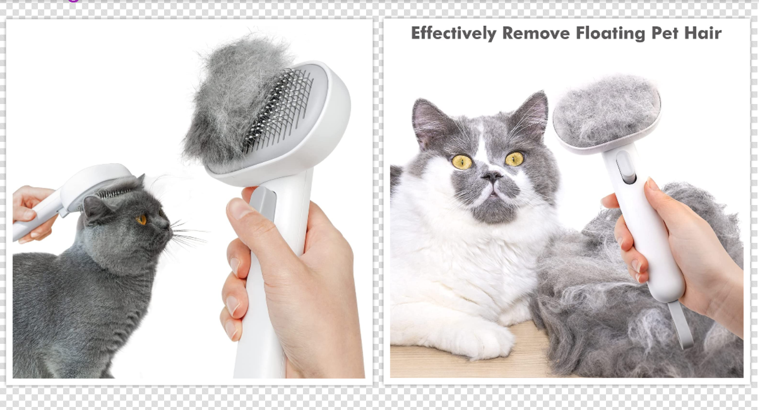 Aumuca Cat Brush for Exotic Shorthair and British Shorthair cats
