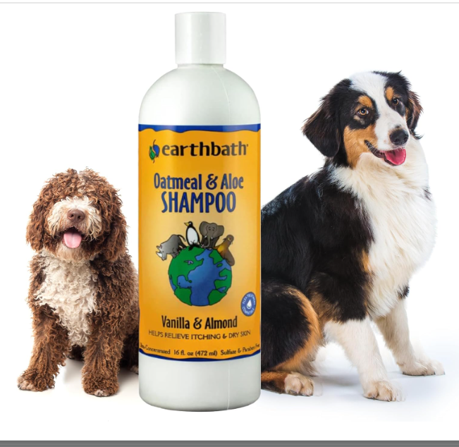 The Earthbath Oatmeal and Aloe Dog Shampoo