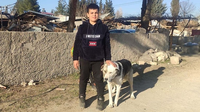 Çınar Kuloğlu saved by his dog in Turkey