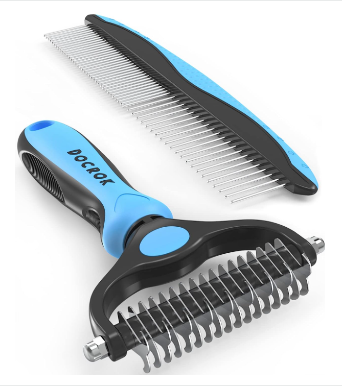 Docrok's Undercoat Rake and Metal Comb